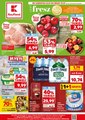 Kaufland gazetka - od 23/07/2026 do 29/07/2026